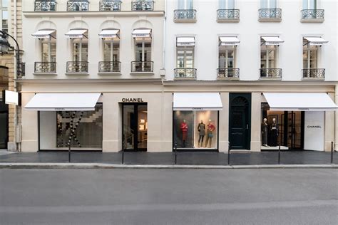 chanel rue st honore|Boutique CHANEL paris faubourg saint.